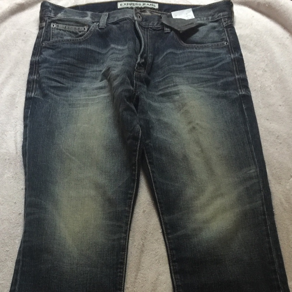 Express Men Classic Fit Kingston Leg Jeans 34